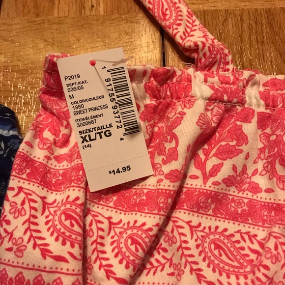 Children’s Place Halter Tops with Straps Sz 14 XL - Picture 4 of 5